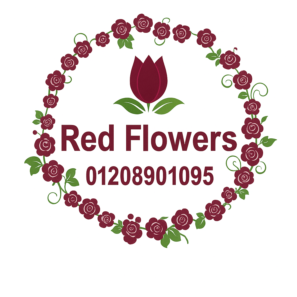 Red Flowers Logo